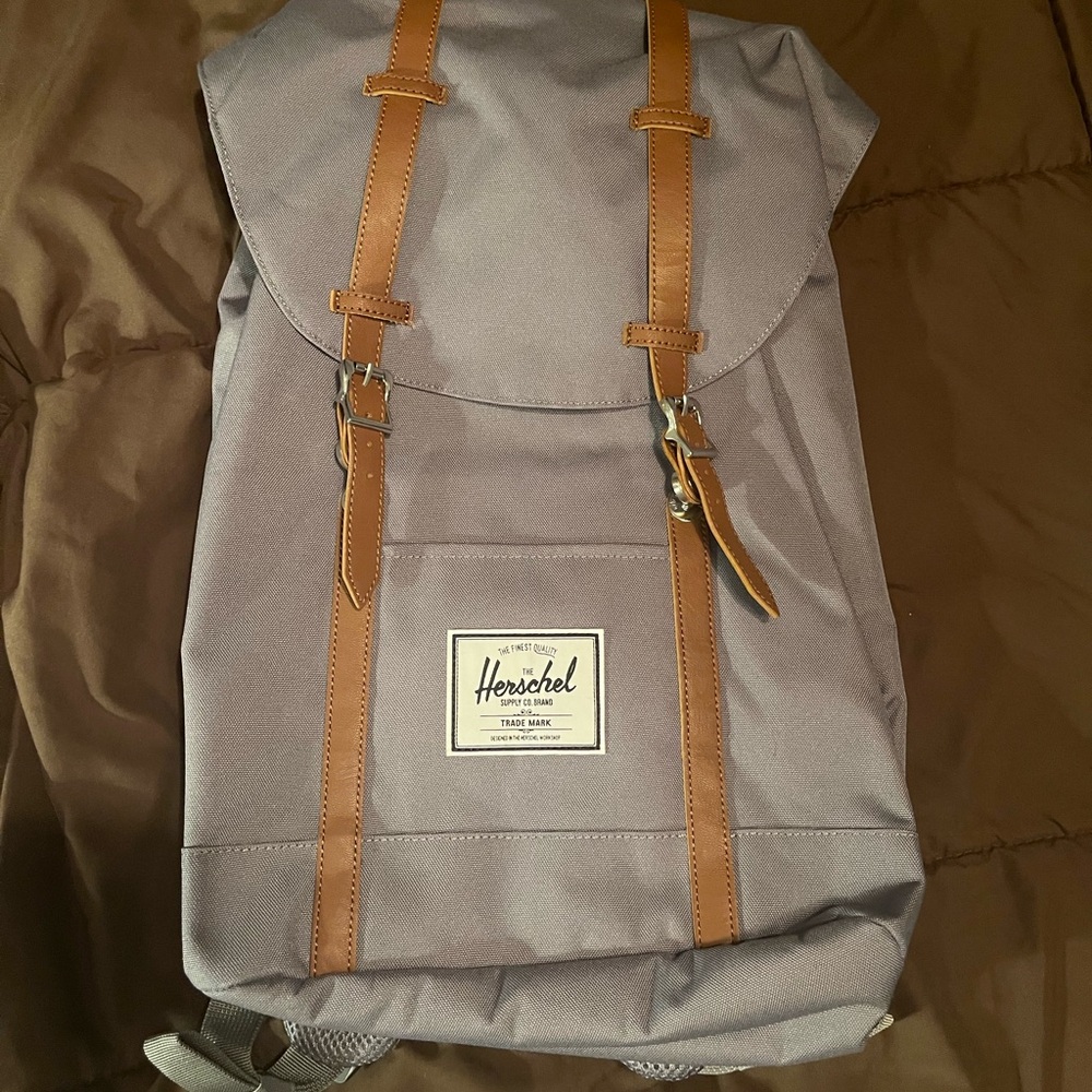 Herschel Supply Company Gray and Tan Men's Backpack
